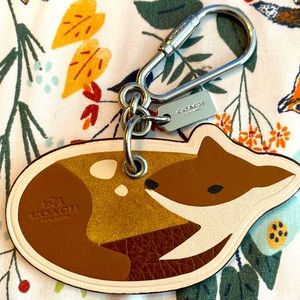Never used Coach Deer bag charm